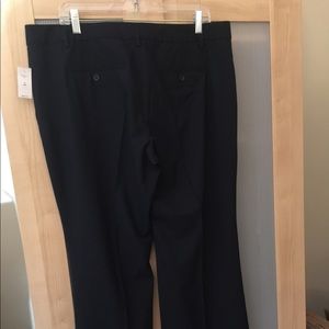Women’s GAP Trousers—Navy Blue WhitePinstripes NWT
